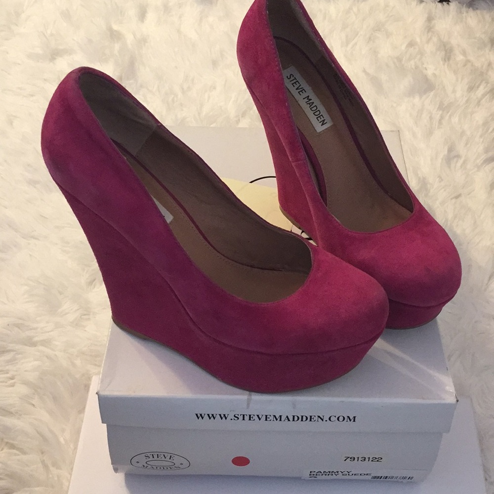 Steve Madden Pammyy Wedge Heels